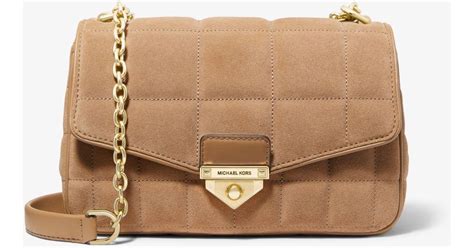 michael kors whitney large quilted suede shoulder bag|michael kors whitney shoulder bag.